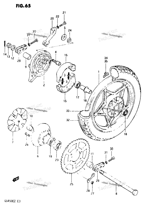 Rear Wheel