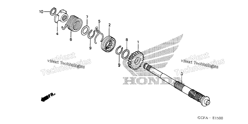 Kick Starter Spindle