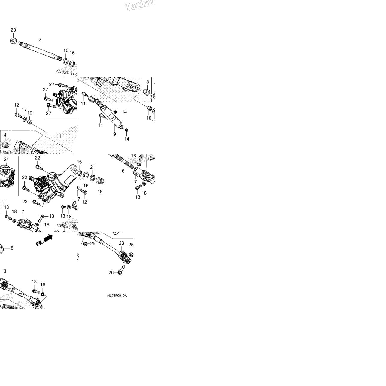 Steering Shaft@Steering Column