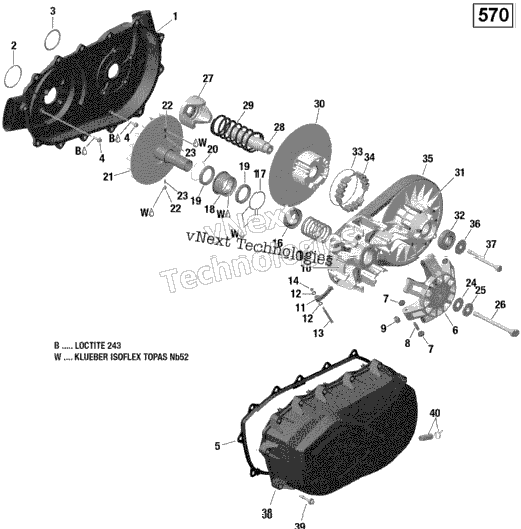 Transmission - 570 Efi