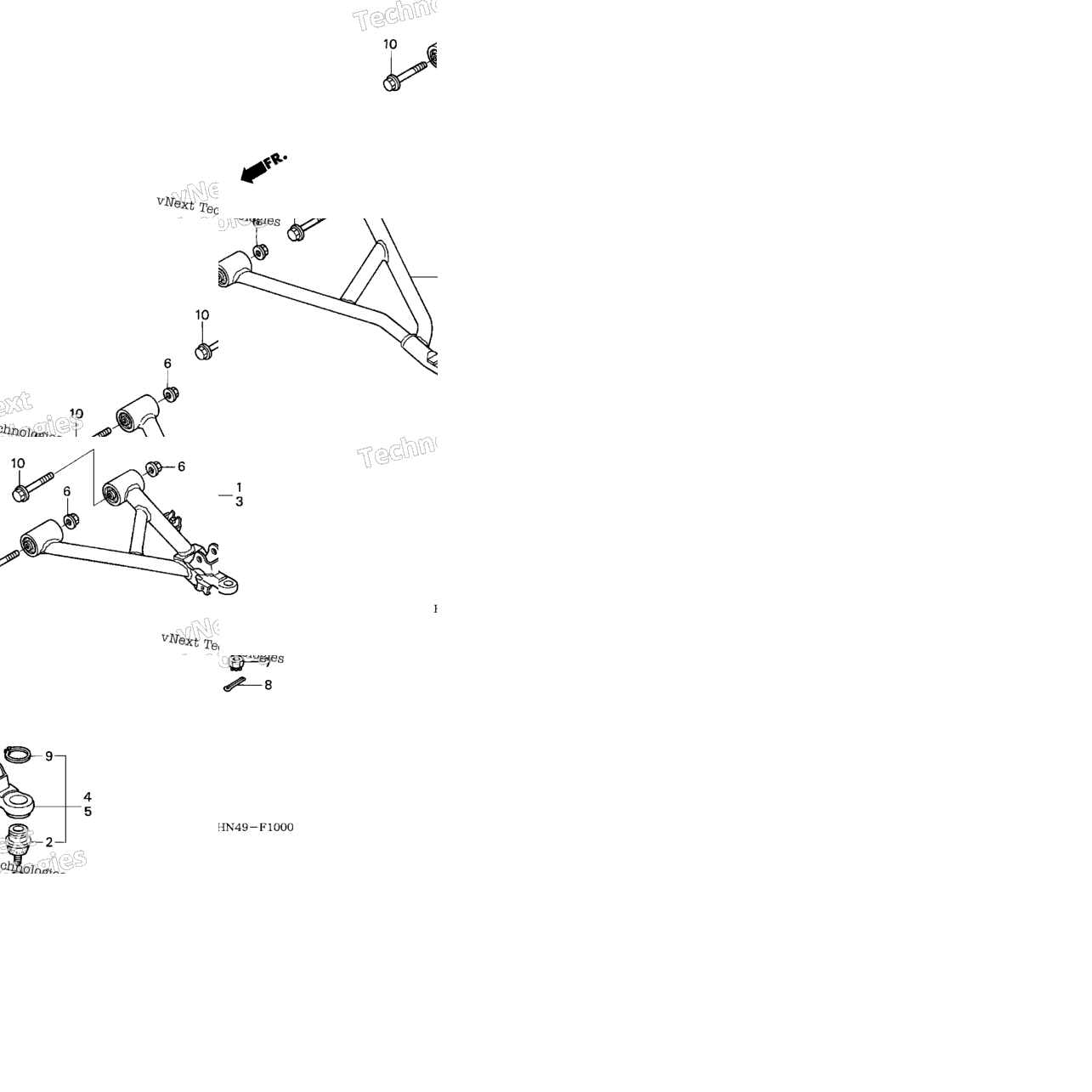 Front Arm (2Wd)