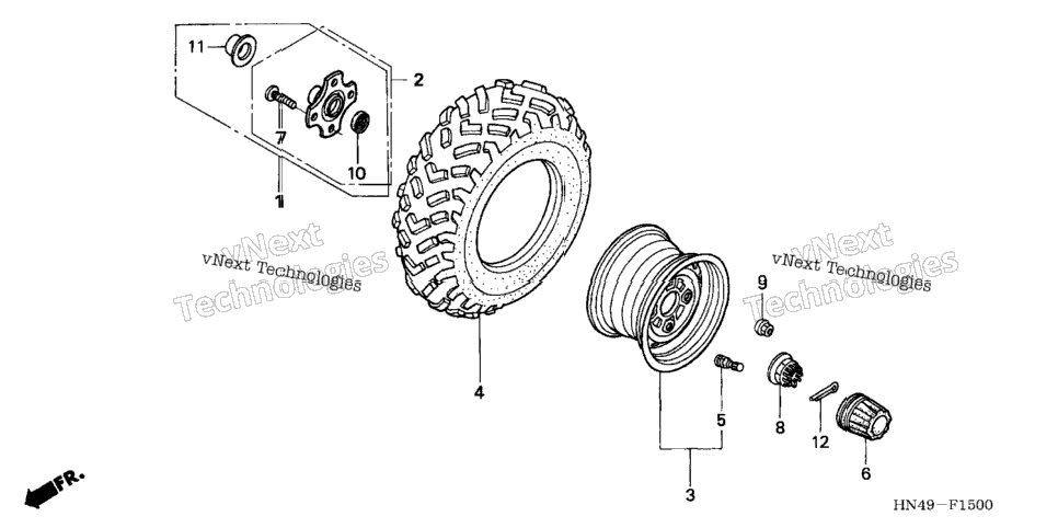 Rear Wheel