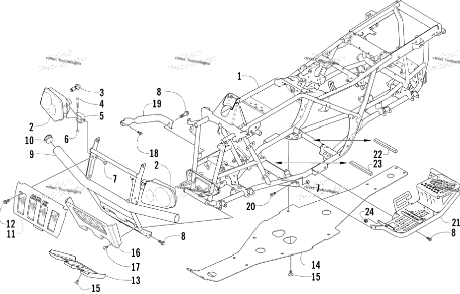 Frame And Related Parts