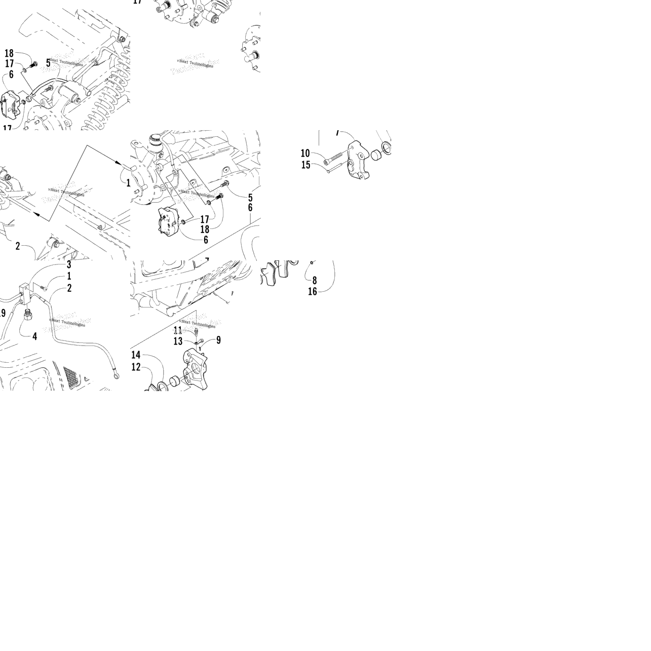 Hydraulic Brake Assembly