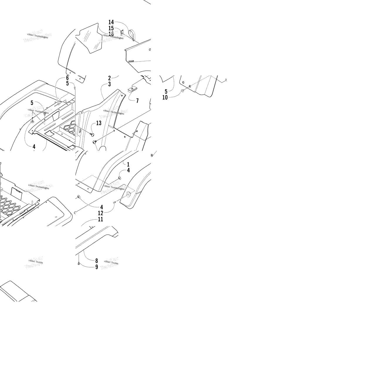 Rear Body Panel Assembly