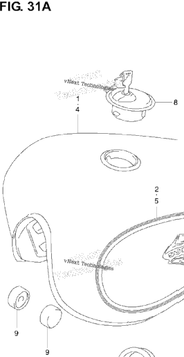 Fuel Tank (Model K4)