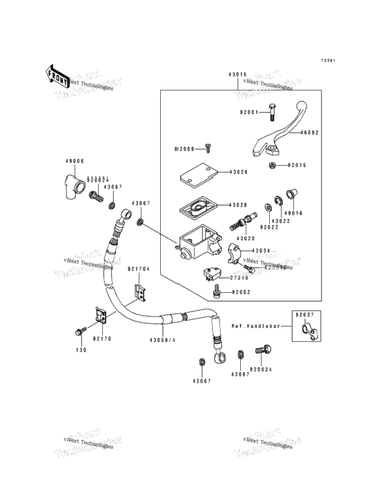 Front Master Cylinder