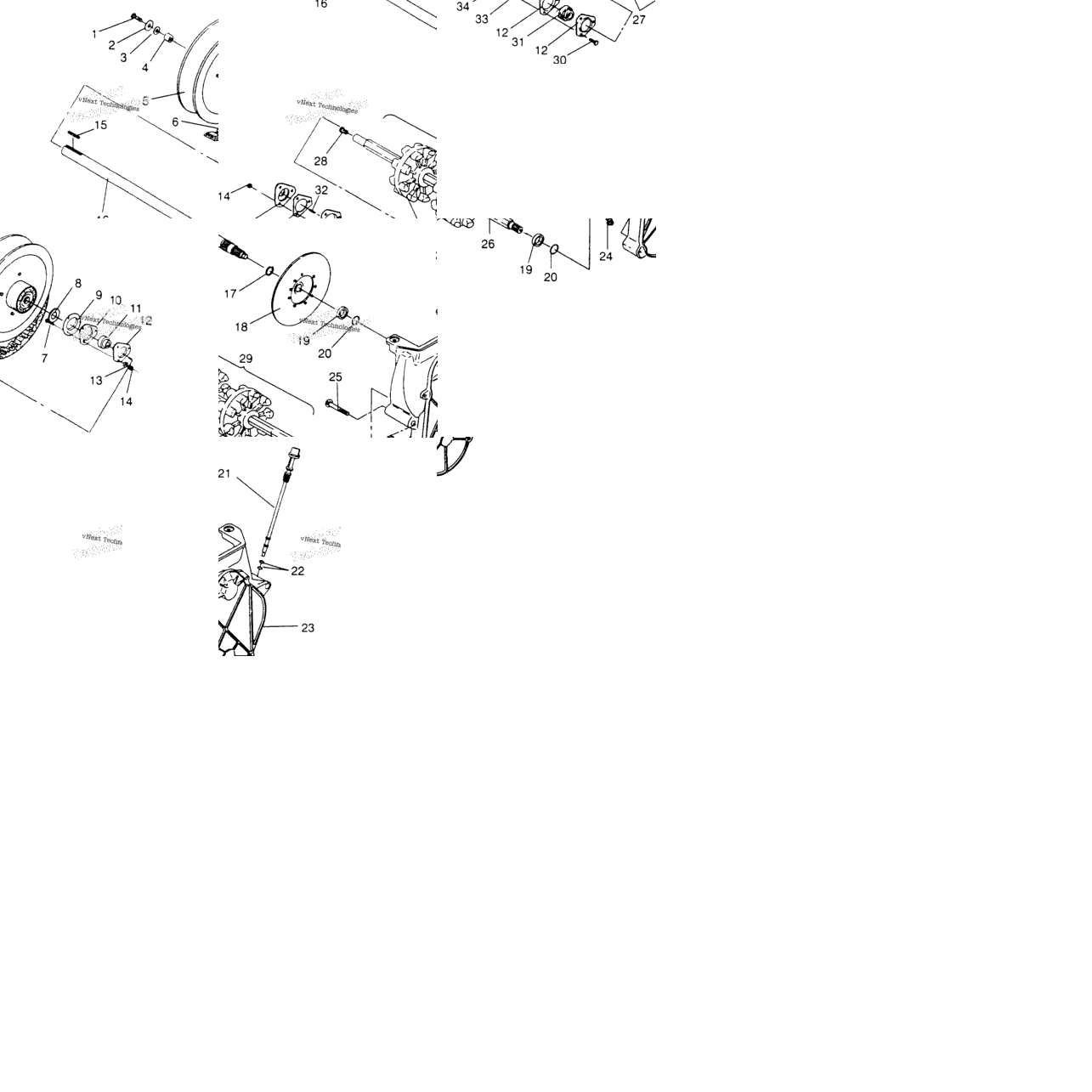Drive Train 440 Xcr