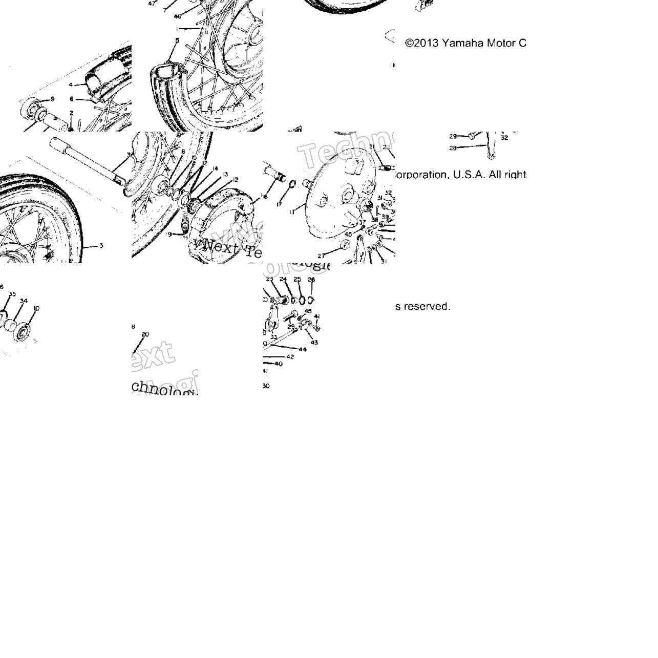 Front Wheel Rd250 Rd250a