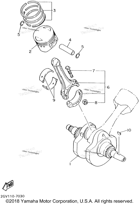 Crankshaft Piston