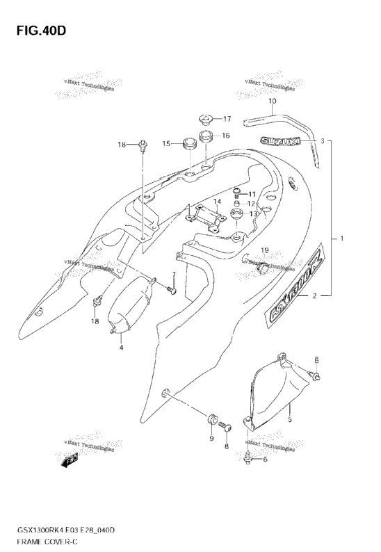 Frame Cover (Gsx1300rzk7)