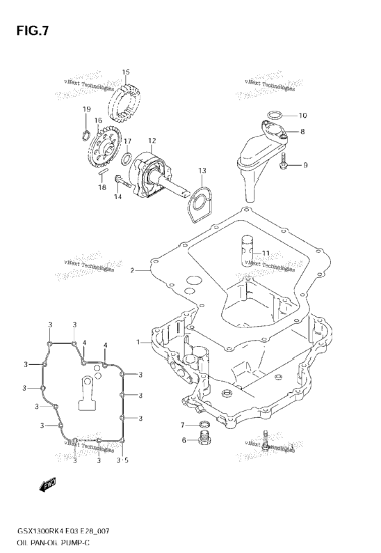 Oil Pan - Oil Pump