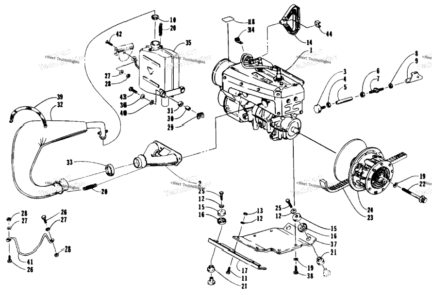 Engine And Related Parts