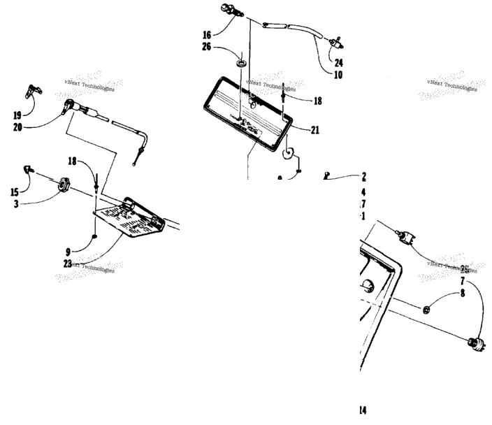 Switch, Choke, And Console Assembly