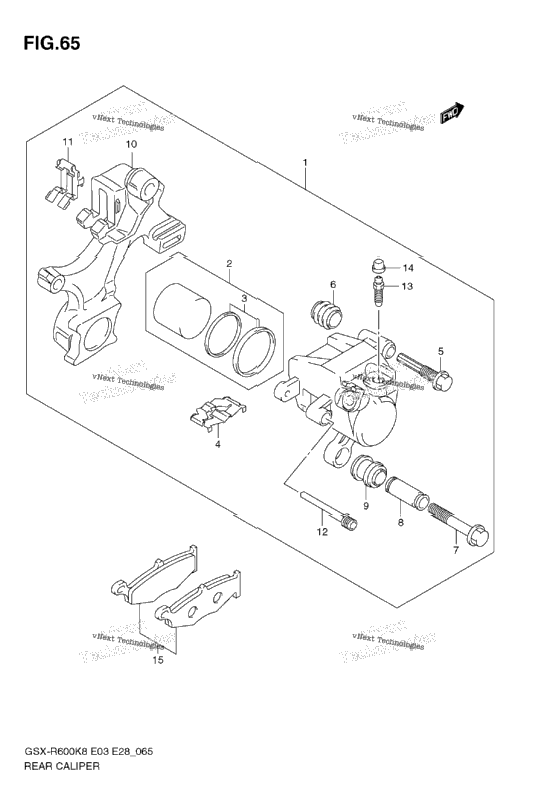 Rear Caliper