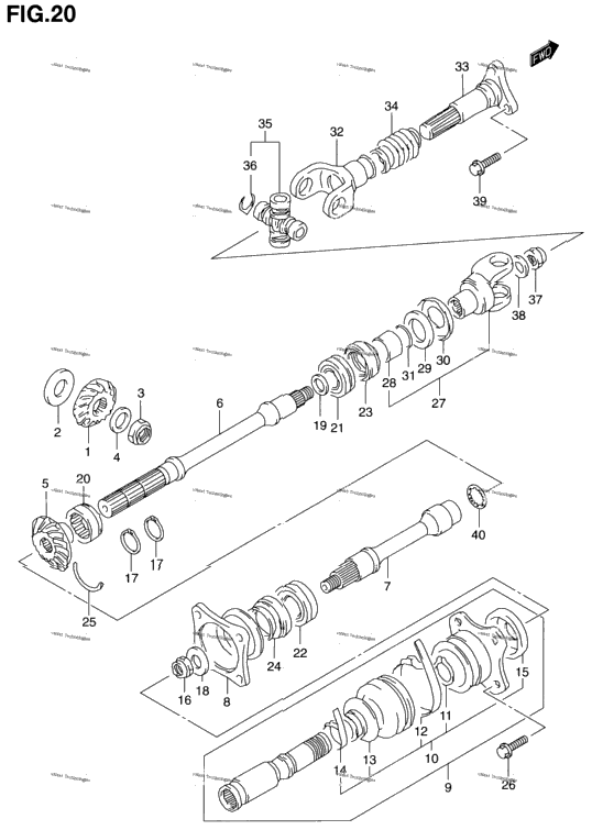 Secondary Drive (Model Y)