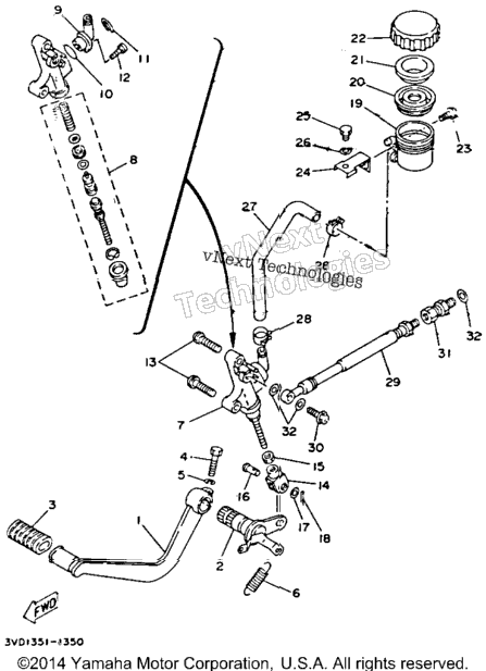 Rear Master Cylinder