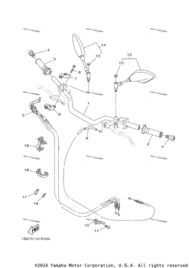 Steering Handle Cable
