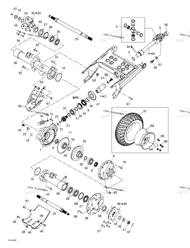 Drive System, Rear