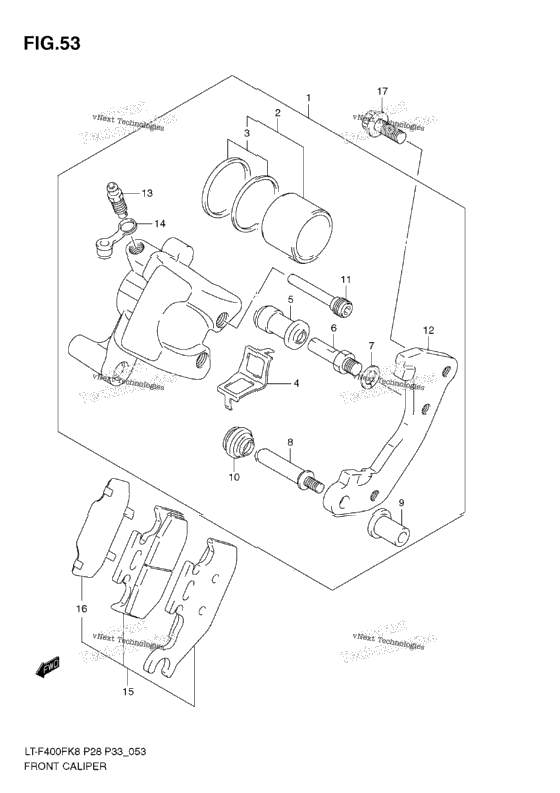 Front Caliper