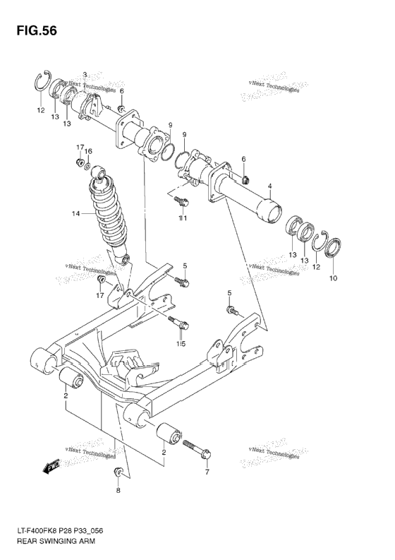 Rear Swingingarm