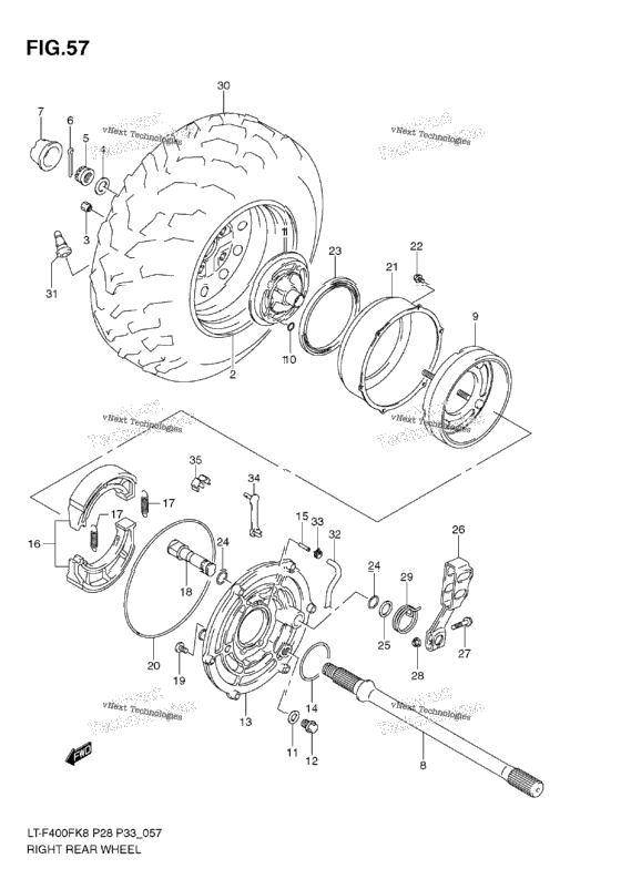 Right Rear Wheel