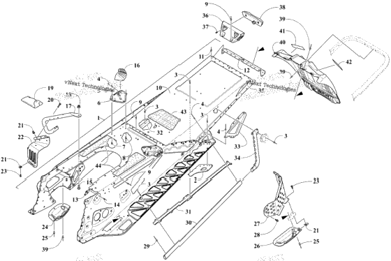 Tunnel And Snowflap Assembly
