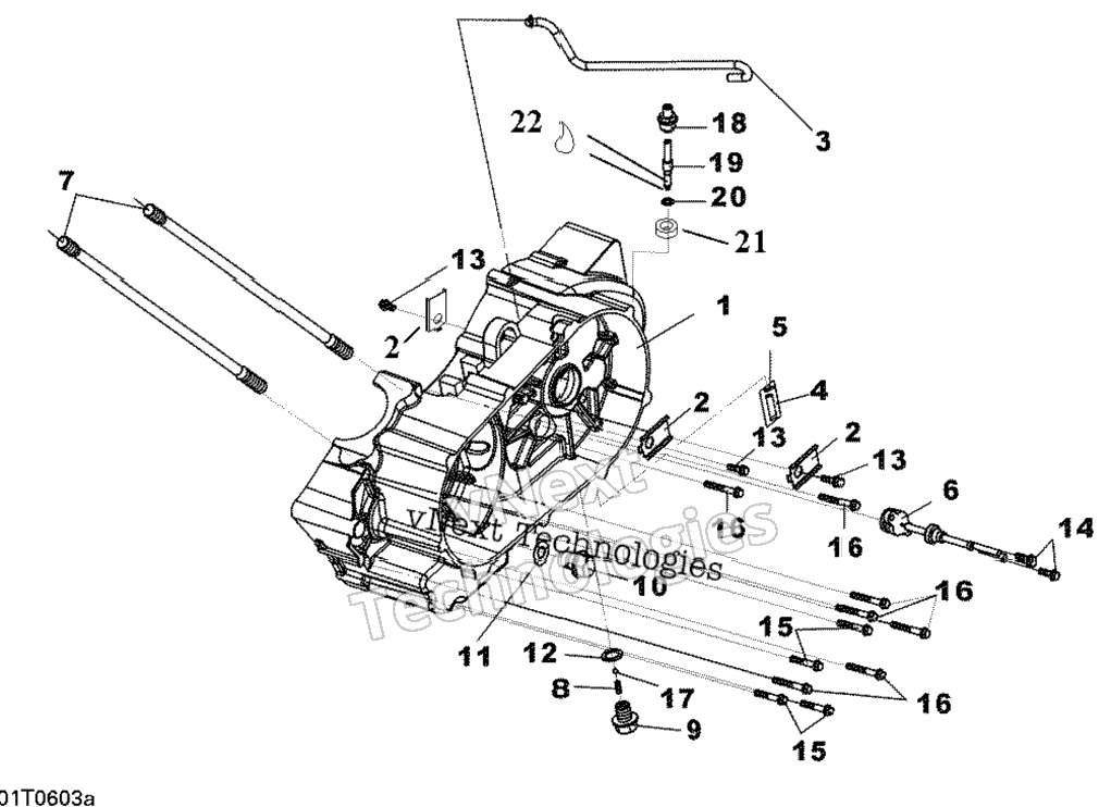 Left Crankcase Half