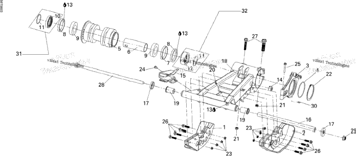 Rear Swing Arm
