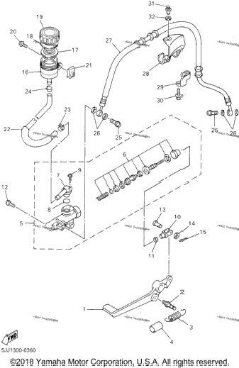 Rear Master Cylinder