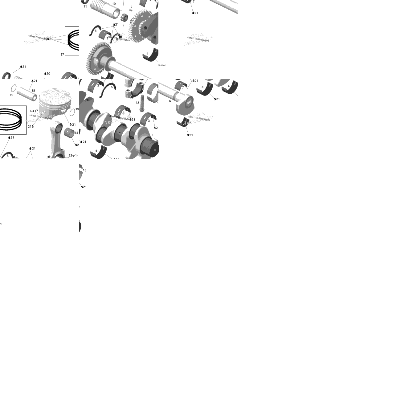 Crankshaft And Pistons 1