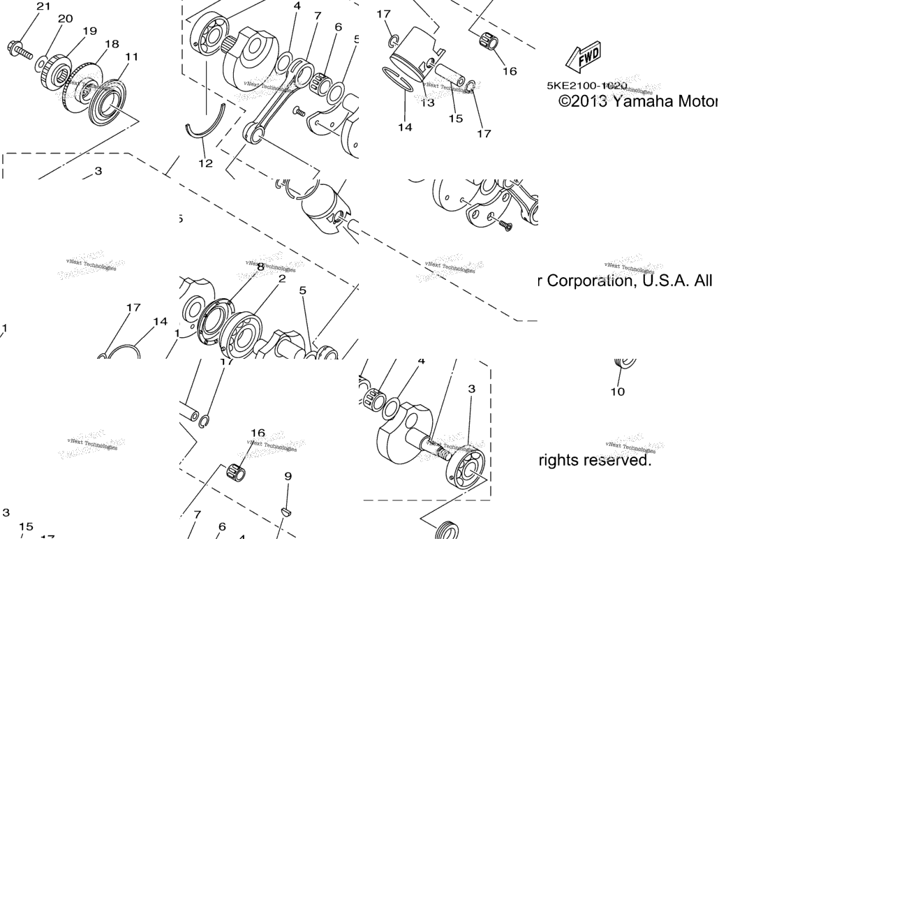 Crankshaft Piston
