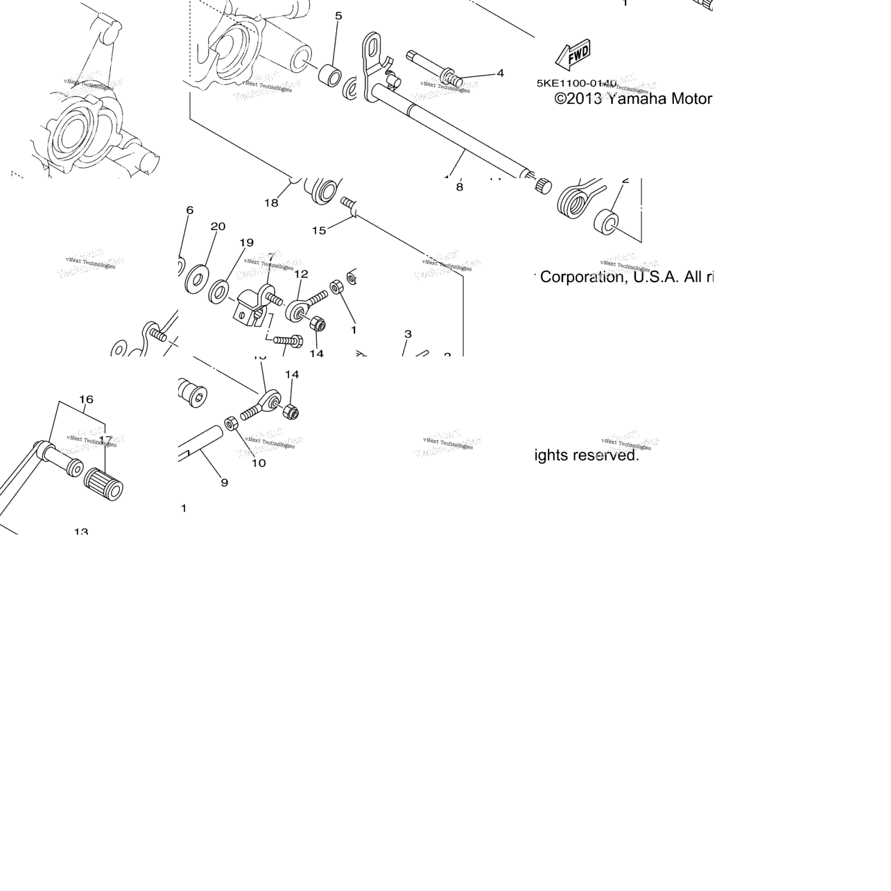 Shift Shaft