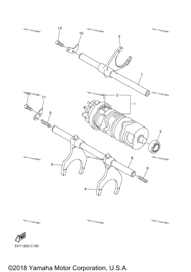 Shift Cam Fork