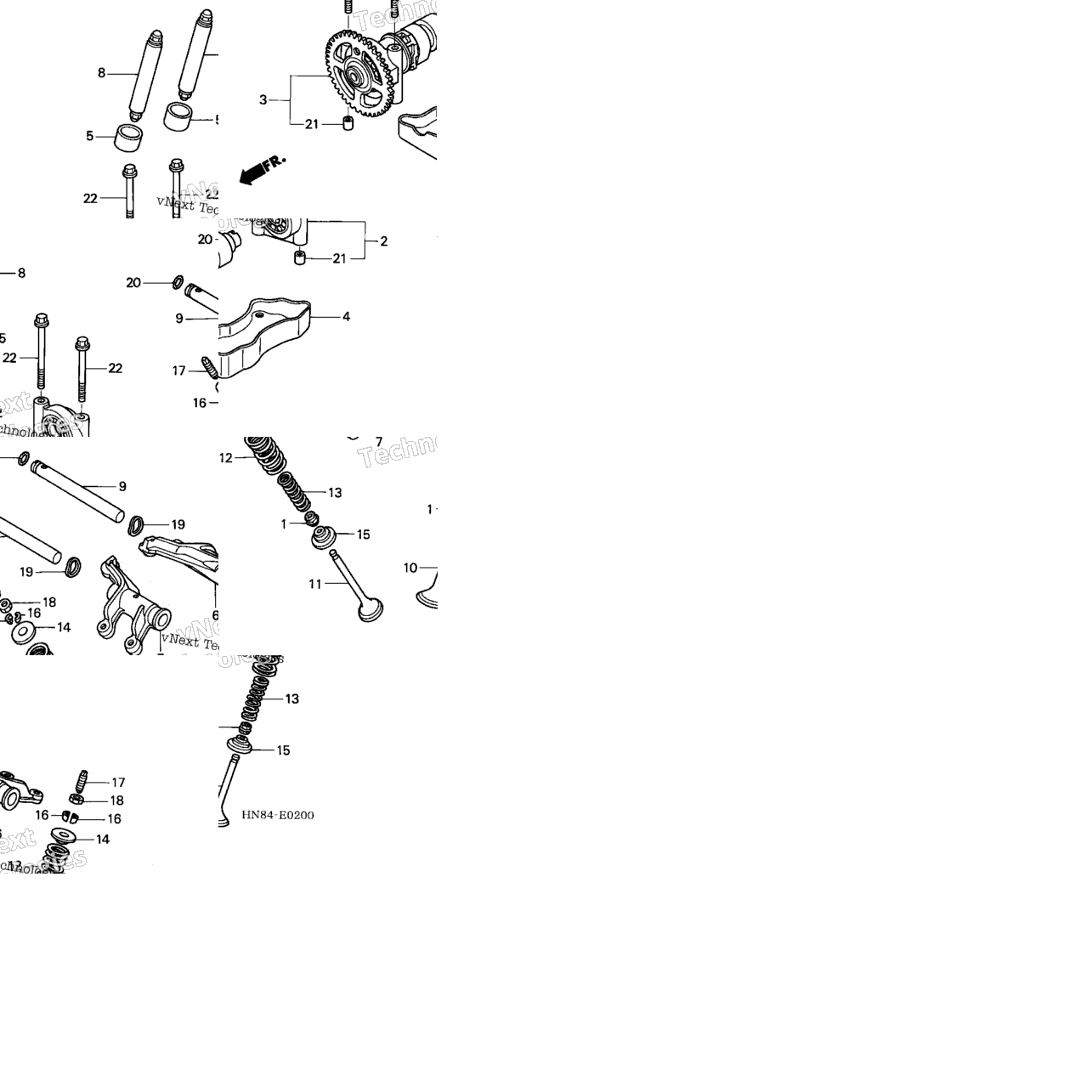 Camshaft + Valve