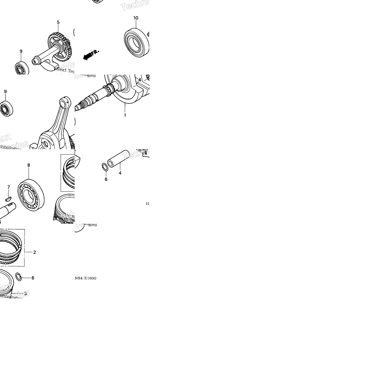 Crankshaft + Piston