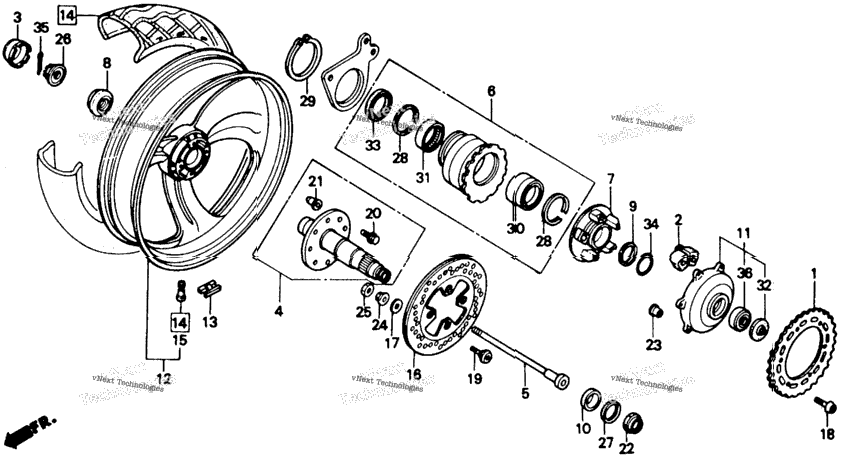 Rear Wheel
