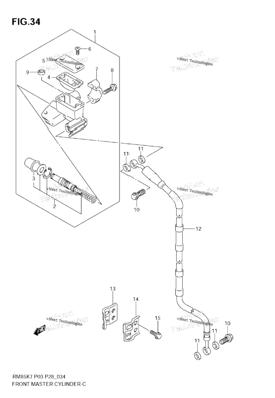Front Master Cylinder