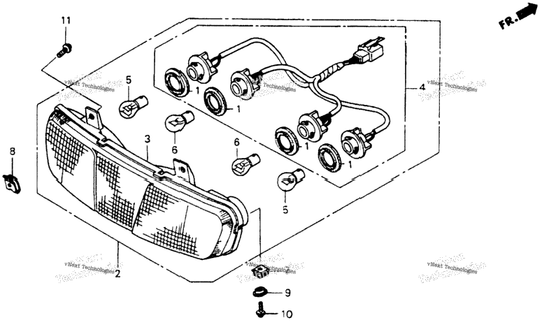 Rear Combination Light