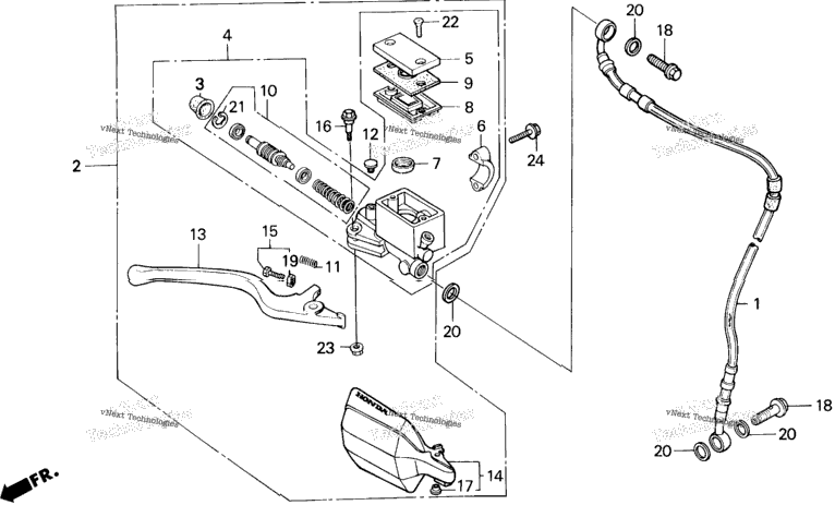 Front Brake Master Cylinder