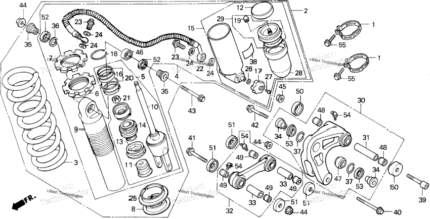 Rear Shock Absorber
