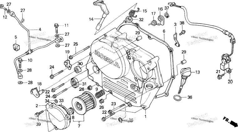 Right Crankcase Cover