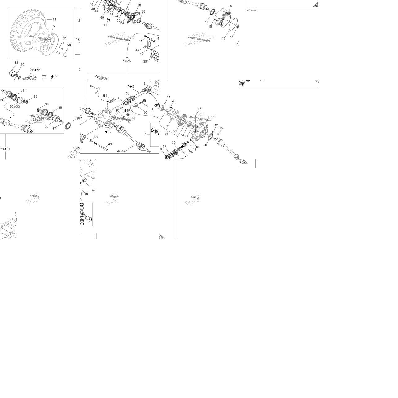 Drive System, Front