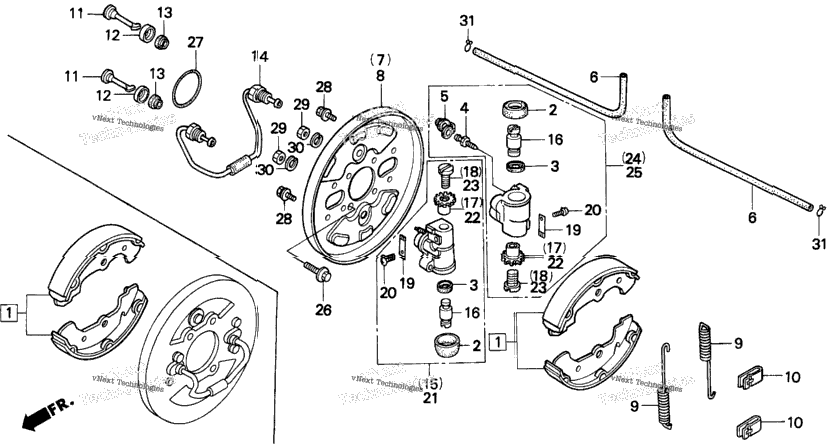 300 Fw Front Brake