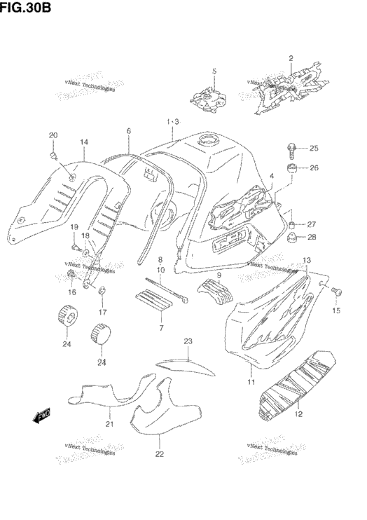 Fuel Tank (Model R/S)