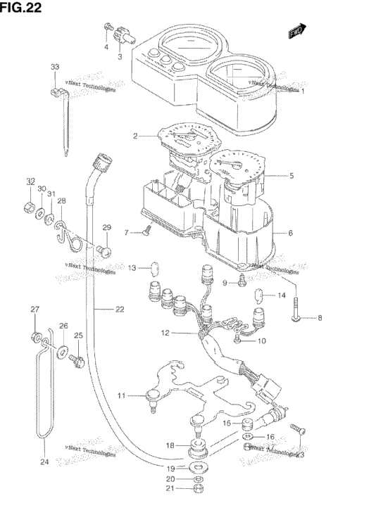 Speedometer (Model N/P)
