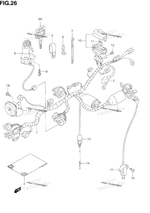Wiring Harness (Model N/P)