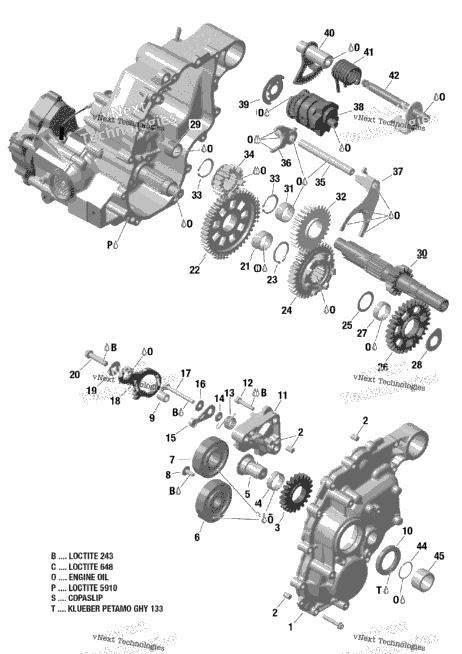 Rotax - Gear Box 2 - 420685397