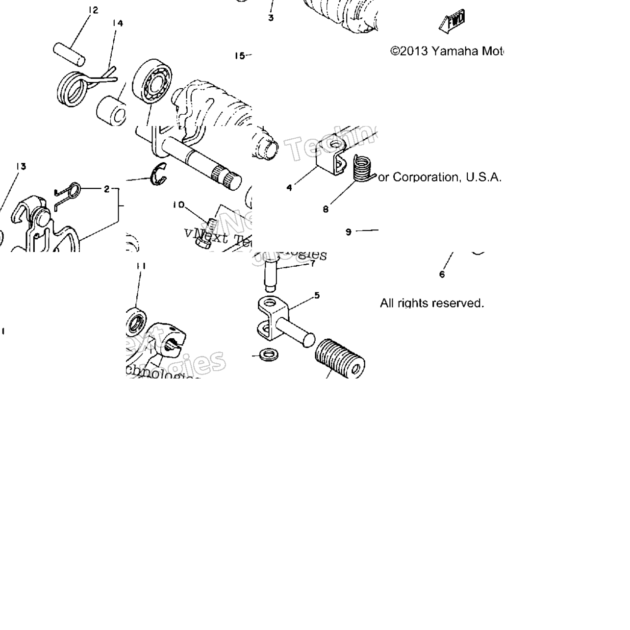 Shift Shaft - Pedal