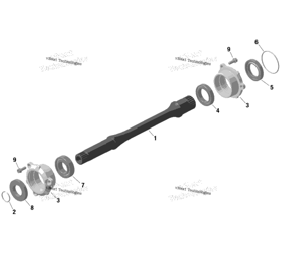 Rotax - Drive Shaft